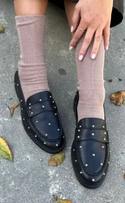 Hot Loafers - The Pearl - Black Loafers & Ballerinaer