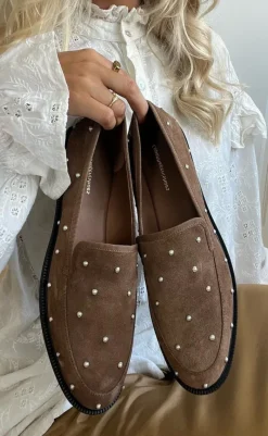 Best Loafers - Pearl Lovers Suede - Cappuccino Loafers & Ballerinaer