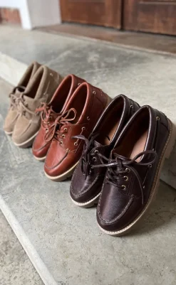 Discount Loafers - The Walk - Leather Brown Loafers & Ballerinaer