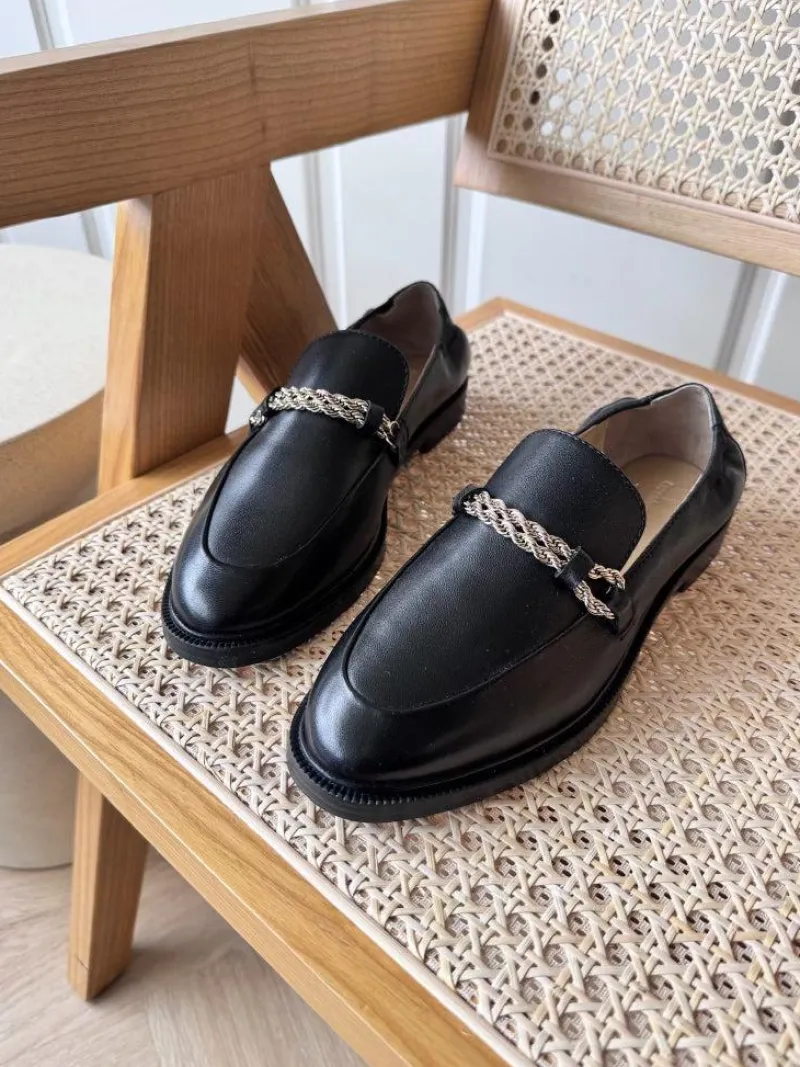 Loafers - Love And Walk - Black Loafers & Ballerinaer