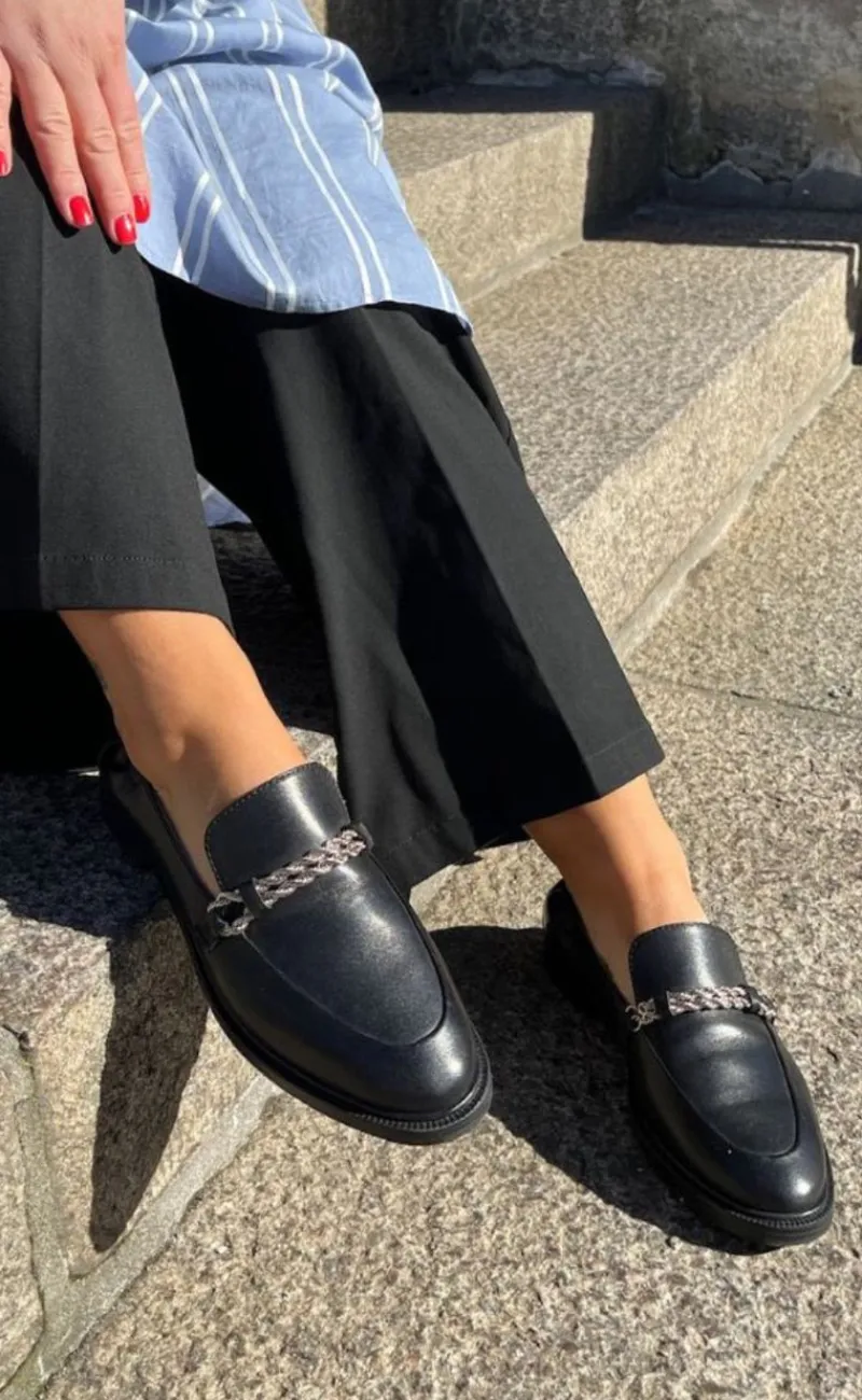 Loafers - Love And Walk - Black Loafers & Ballerinaer