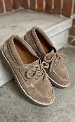 Online Loafers - The Walk - Suede Biscuit Loafers & Ballerinaer