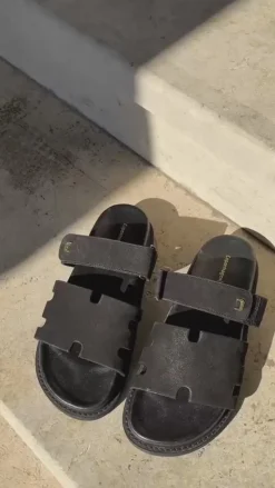 New Sandal - Summer Passion Plain - Black Sandaler