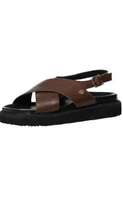 Hot Sandal - Summertime - Dark Brown Sandaler