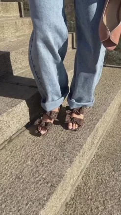 Online Sandaler - Butterfly Heel Lep - Lep Sandaler