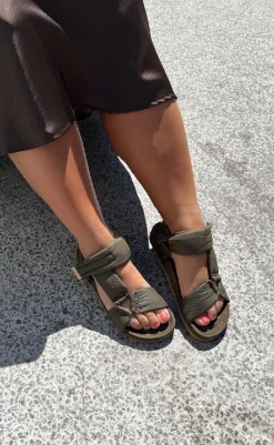 Outlet Sandaler - Carrie - Army Sandaler