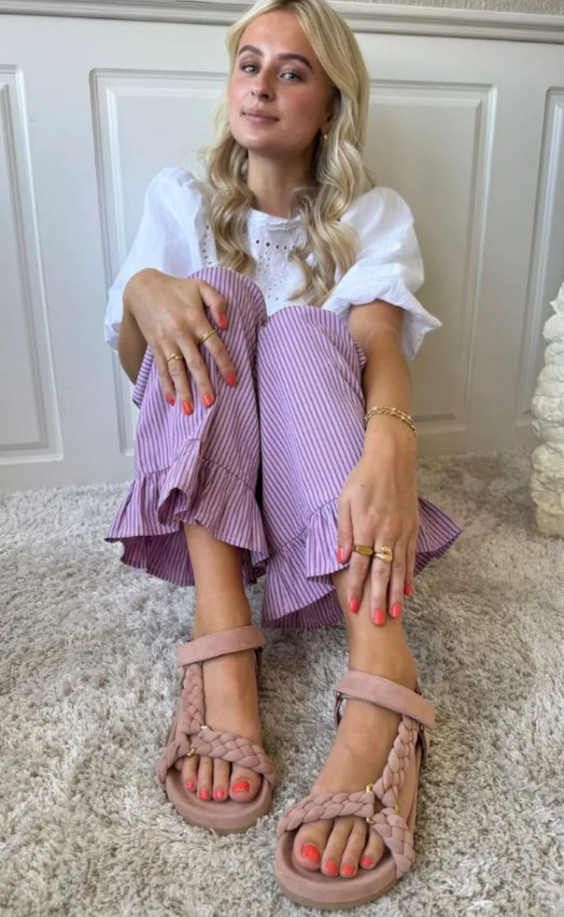 New Sandaler - Beach Suede - Papaya Sandaler