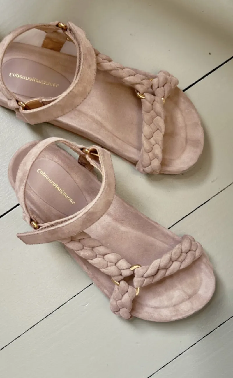 New Sandaler - Beach Suede - Papaya Sandaler