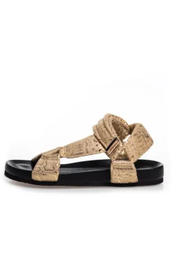 Clearance Sandaler - Carrie Moon - Gold Snake Sandaler