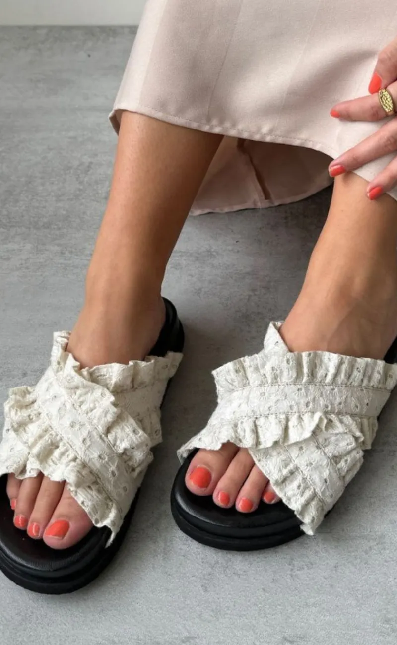 Outlet Sandaler - Daysi - White Sandaler