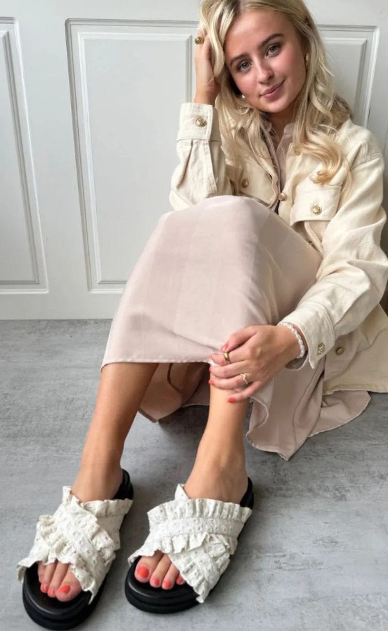 Outlet Sandaler - Daysi - White Sandaler