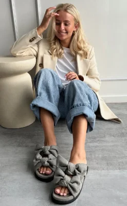 New Sandaler - Summer Dream Denim - Grey Denim Sandaler