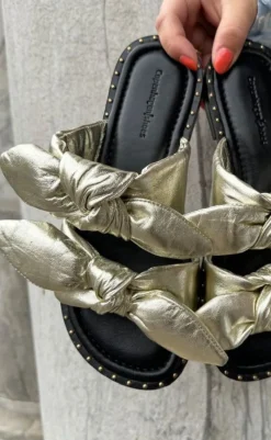 Best Sandaler - I Feel It - Gold Sandaler