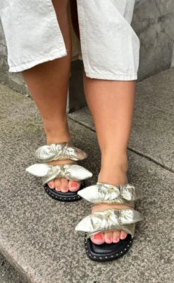 Best Sandaler - I Feel It - Gold Sandaler