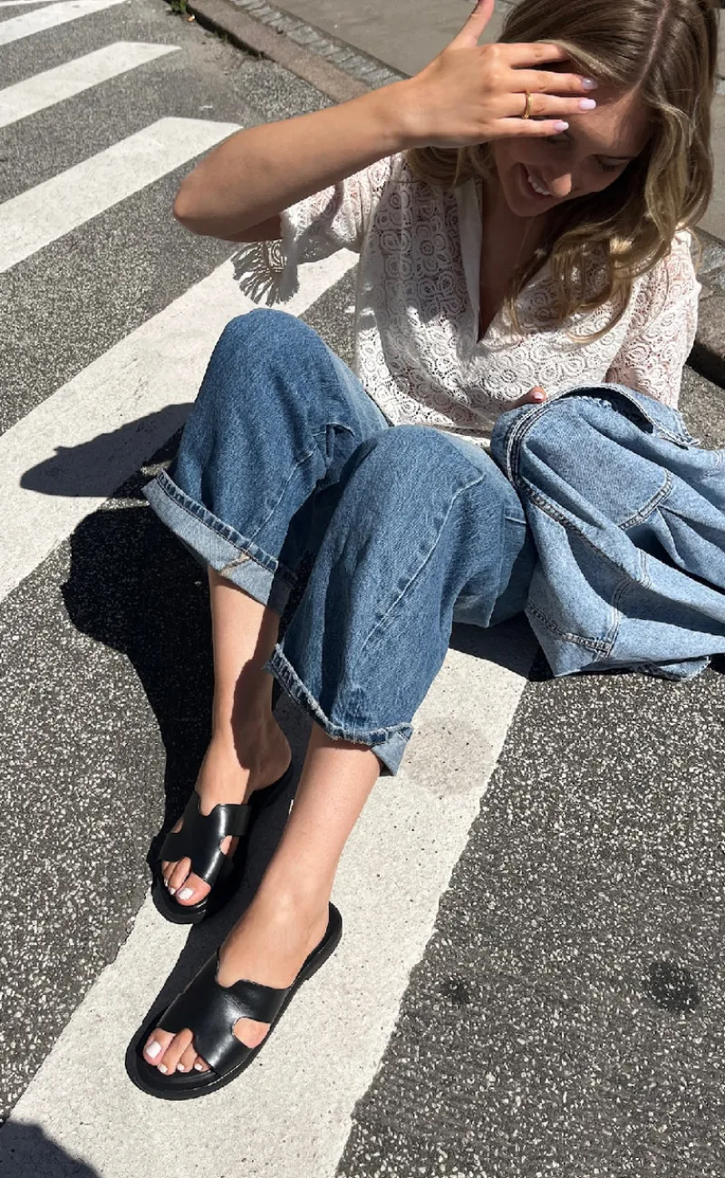 Discount Sandaler - Ivy - Black Sandaler