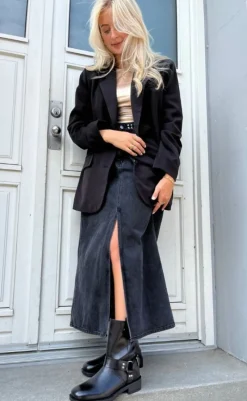 Discount Støvle - Heartbeat - Black Støvler