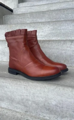 Sale Støvle - Margaret - Cognac Støvler