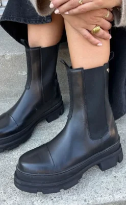 Online Støvle - You And Me Mid - Black Støvler