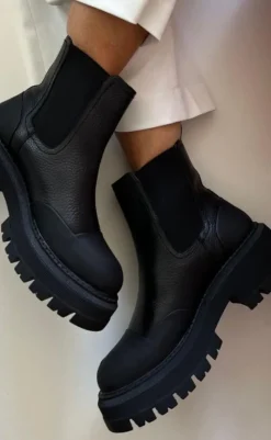 New Støvler - Sally Girl Low - Black Støvler