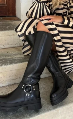 Outlet Støvler - Follow And Rock - Black Støvler