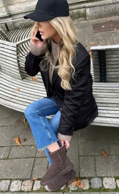 Sale Støvler - Me And You - Dark Brown Støvler