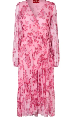 Best Kjole - Debbie - Pink Roses Kjoler