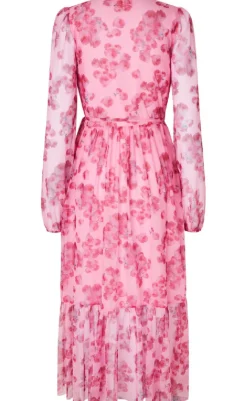 Best Kjole - Debbie - Pink Roses Kjoler