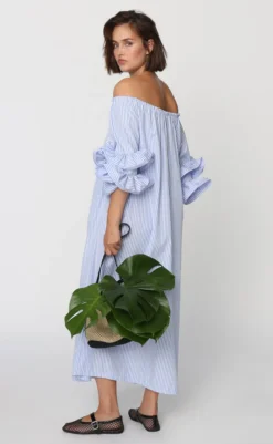 Kjole - Ita - Blue Stripe Kjoler