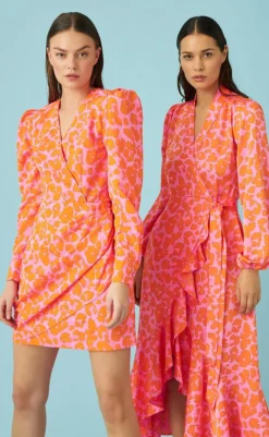 New Kjole - Yvonne - Pink Leo Kjoler