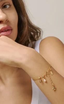 New Armbånd - Simple Charm - Gold Coulor Smykker