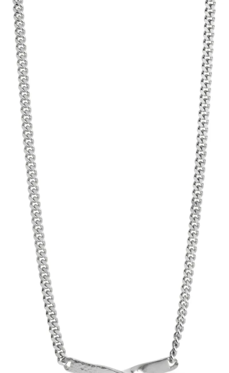 Clearance Halskæde - Nadia - Silver Colour Smykker