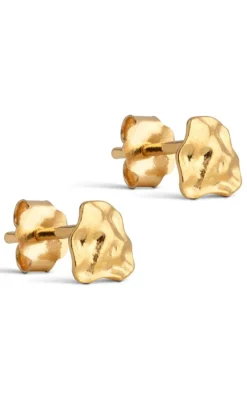 Best Ørering - Studs Rio - Gold Colour Smykker
