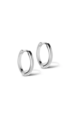 Hot Øreringe - Classic Hoops - Silver Colour Smykker