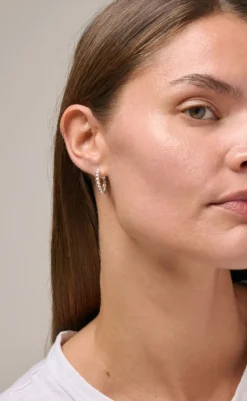 Hot Øreringe - Ball Large - Sølv Smykker