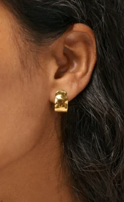 Discount Øreringe - Ziva - Gold Colour Smykker