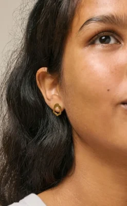 Øreringe - Daphne - Forgyldt Smykker