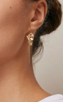 Hot Øreringe - Kim - Gold Colour Smykker