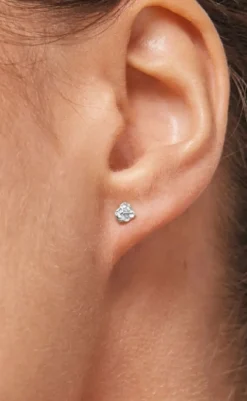 Best Øreringe - Studs Rio Mini - Silver Colour Smykker