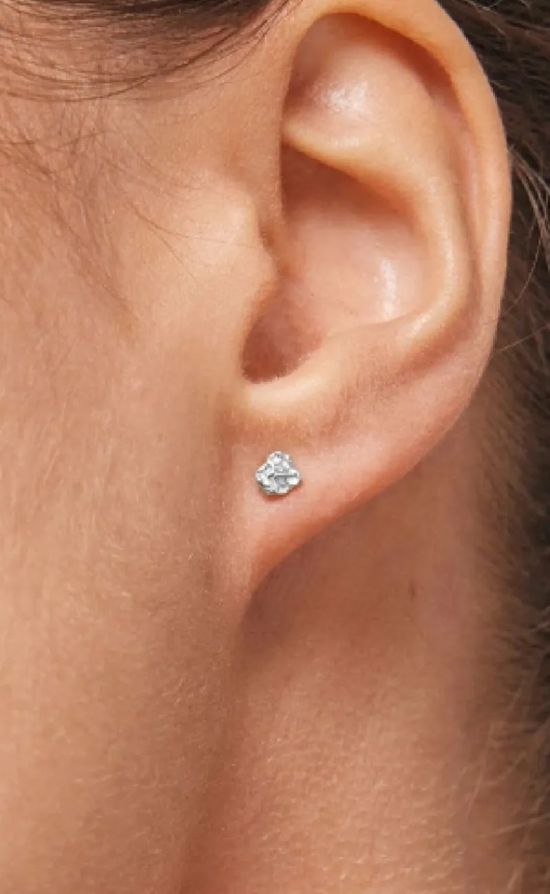 Best Øreringe - Studs Rio Mini - Silver Colour Smykker