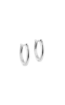 New Øreringe - Small Classic Hoops - Silver Colour Smykker