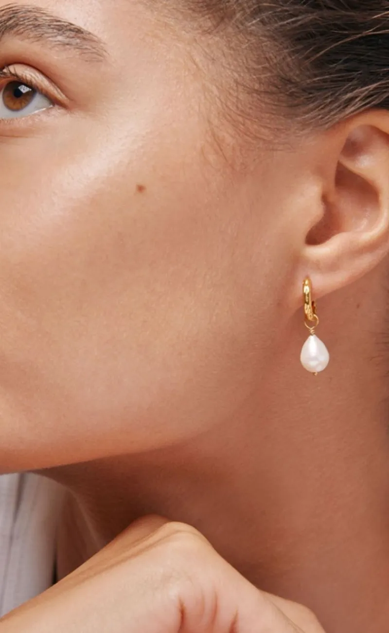 New Øreringe - Significant Pearl - Forgyldt Smykker