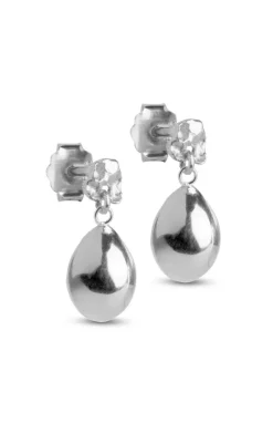 Discount Øreringe - Poe - Silver Colour Smykker