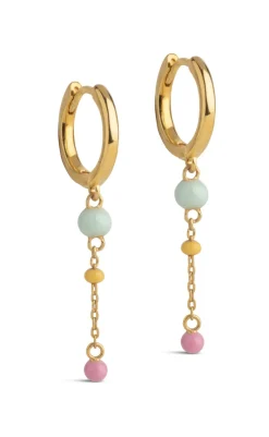 Outlet Øreringe - Lola Bold Hoops - Rainbow Smykker