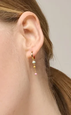 Outlet Øreringe - Lola Bold Hoops - Rainbow Smykker