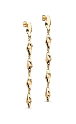 Discount Øreringe - India - Gold Colour Smykker