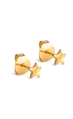 Øreringe - Star Energy - Gold Colour Smykker