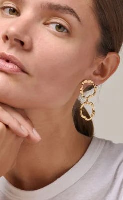 Clearance Øreringe - Miriam - Gold Colour Smykker