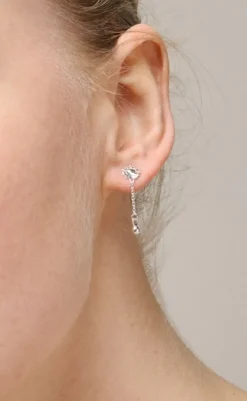 Clearance Øreringe - Sunshine Drop - Silver Colour Smykker