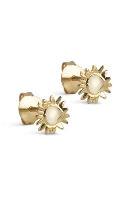 New Øreringe - Studs Small Sunshine - Daisy Smykker