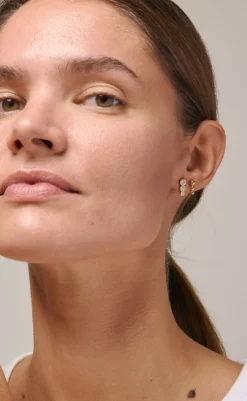 Sale Ørestikkere - Trinity - Gold Colour Smykker